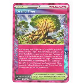 Pokemon - Grand Tree /142 Stellar Crown – ACE SPEC - Foil Single Card