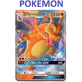 Pokemon - Charizard GX - SM211 - Hidden Fates Promo Card - Holo FOIL - NM/M - 100% Guaranteed Authentic