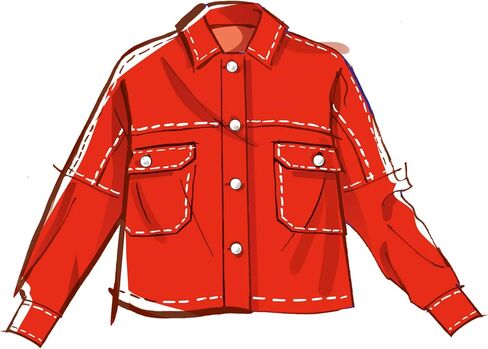 McCall's Misses' Jacket in Two Lengths and Skirt Sewing Pattern Packet, Design Code M8561, 8-10-12-14-16, Multicolor in Saudi Arabia