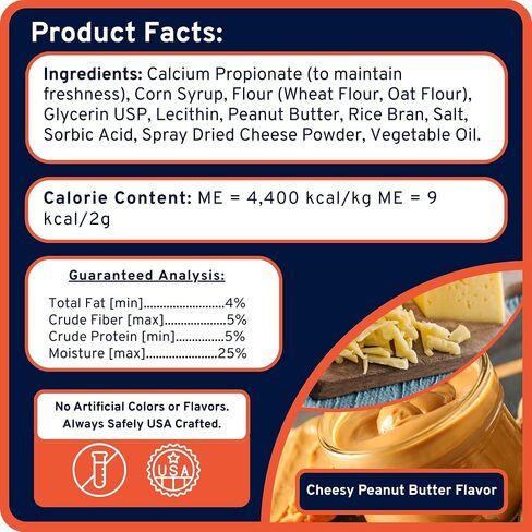 Ultra Easy Bill Waging Treat Wrape Wrap for Dogs & Cats - يشكل جيبًا مخصصًا لإخفاء أدوية الحيوانات الأليفة - خط Pro in Kuwait
