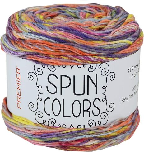 Premier Spun Colors - Merino Superwash Blend, Worsted Weight, Roving Style Yarn in Saudi Arabia