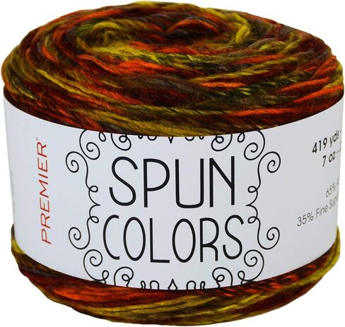 Premier Spun Colors - Merino Superwash Blend, Worsted Weight, Roving Style Yarn in Saudi Arabia