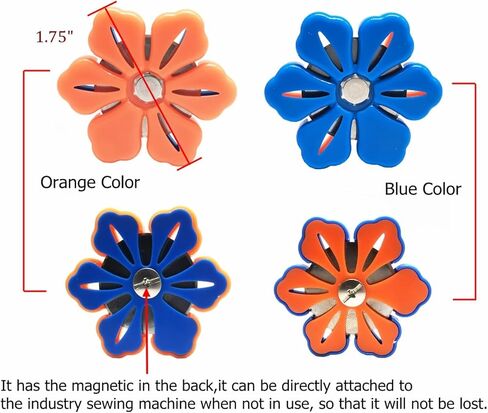 HONEYSEW Magnetic Thread Cutter Yarn Cutter for Craft DIY Sewing Cutting Tools (Blue) in Saudi Arabia