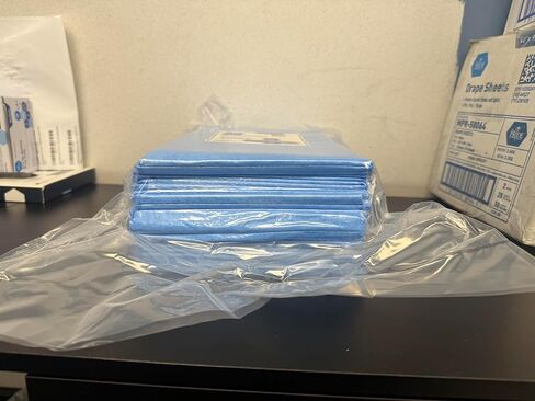 MED PRIDE Disposable Drape Sheets [Pack of 25] - 2-Ply Hospital Drapes for Stain & Spill Protection- Leakproof Medical Paper Sheet Covers for Treatment Tables, Exams, Stretchers, Massage Tables, Spa in Kuwait