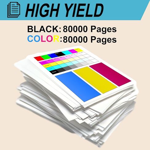 MPC3003 Developer Unit Compatible for Ricoh MP C3003 MP C3503 MP C4503 MP C501SP MP C5503 MP C6003 Printers, High Yield 80000 Pages, Print More Pages (1 Pack Cyan) in Saudi Arabia
