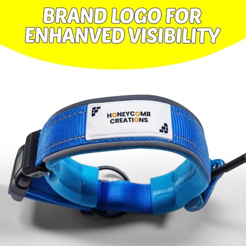Durable Dog Collar with Air Tag Holder, Pink Reflective Neoprene Dog Collar with Safe Buckle, Secure Bracing and Comfort Padding in Saudi Arabia