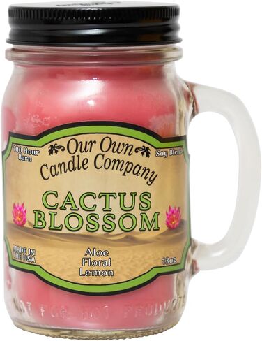 Our Own Candle Company, Orange Creamsicle Scented Mason Jar Candle, 100 Hour Burn Time, Made in The USA - 13 Ounces in Saudi Arabia
