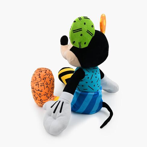 Britto Disney POP Plush, Disney Plushies Character Stuffed Animals (Mickey Mouse, Minnie Mouse, Stitch) Designed by Romero Вrіttо (Minnie Mouse) in Saudi Arabia