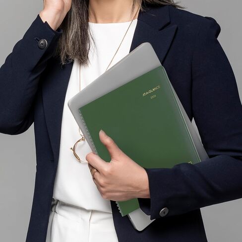 AT-A-GLANCE 2026 Planner, Monthly, 9" x 11", Large, Recycled, Green (70260G6026) in Saudi Arabia