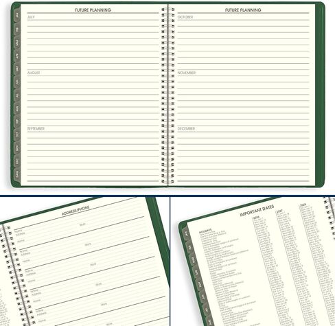 AT-A-GLANCE 2026 Planner, Monthly, 9" x 11", Large, Recycled, Green (70260G6026) in Saudi Arabia