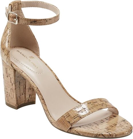 Bandolino Women's Armory Heeled Sandal, Moon, 10 in Saudi Arabia