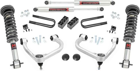 Rough Country 3" Bolt-On Lift Kit w/N3 Struts for 21-24 Ford F-150 4WD - 41431 in Saudi Arabia