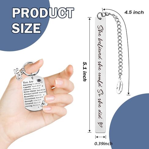 Graduation Gifts for Her Him Class of 2025 Senior Bookmarks Grad Gifts Students Gifts for Senior 2025 Decorations in Saudi Arabia