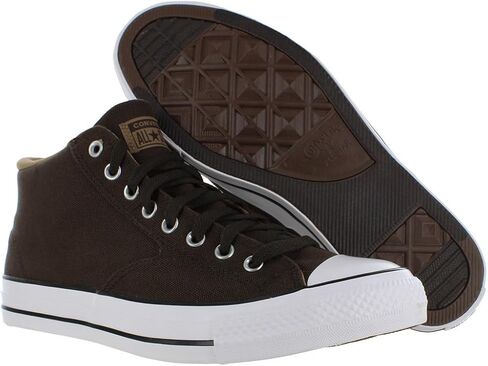 Converse Unisex Chuck Taylor All Star Malden Mid Canvas Sneaker - Lace up Closure Style - Fresh Brewhot Tea 14 in Saudi Arabia