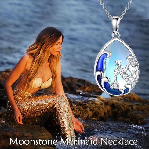 TIGER RIDER Shark Pendant Necklace Sterling Silver Anchor Abalone Necklace for Women Men Ocean Jewelry Birthday Gifts in Saudi Arabia