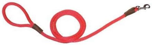 Warner Braided Nylon Rope Snap Lead Dog Leash 1/2" X 6 Ft. (Orange) in Saudi Arabia