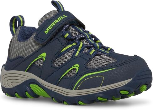 Merrell Kids Trail Chaser 2 Junior (Toddler) Hiking Shoe, Navy/Red, 8 Wide US Unisex in Saudi Arabia