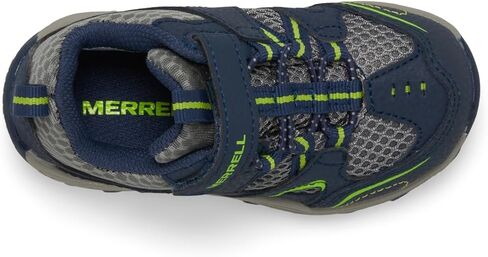 Merrell Kids Trail Chaser 2 Junior (Toddler) Hiking Shoe, Navy/Red, 8 Wide US Unisex in Saudi Arabia