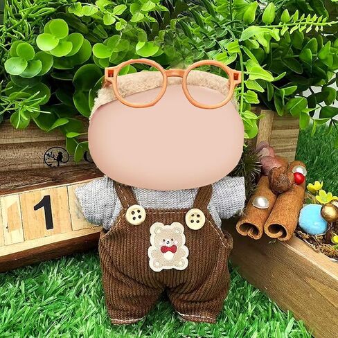 17cm Doll Clothes - Outfit for 17cm Dolls, for 6.7" Dolls,Includes a Hair Clip and a Dress. in Kuwait