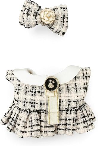 17cm Doll Clothes - Outfit for 17cm Dolls, for 6.7" Dolls,Includes a Hair Clip and a Dress. in Kuwait