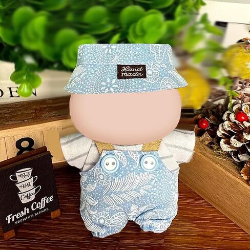 17cm Doll Clothes - Outfit for 17cm Dolls, for 6.7" Dolls,Includes a Hair Clip and a Dress. in Kuwait