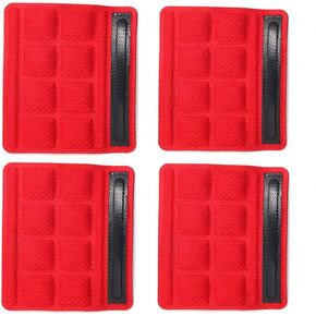 Universal Helmet Chin Pads Foam Sponge Pad Strap Nylon Padding Replacement Lining Cushion Mat Liner for Sport Outdoor Cycling Bike Motorcycle Bicycle Riding