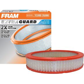 FRAM Extra Guard CA327 Replacement Engine Air Filter for Select Buick, Cadillac, Chevrolet, GMC and Pontiac Models, Provides Up to 12 Months or 12,000 Miles Filter Protection