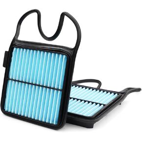 2-Pack Engine Air Filter Fits for 2022 2023 2024 Toyota Tundra 3.5L / 2023 2024 Sequoia 3.5L Air Filter Replacement 17801F4010 Car Accessories
