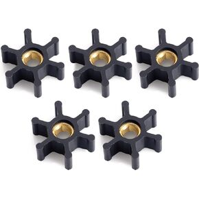 Pindex 5 Pack Water Pump Impeller Fits Trupow Model PAS-30 & PDS-30,Many Utility Pump Repalcement with 1/10th and 1/12th HP AC and DC Motors