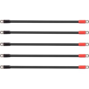 Golf Cart Battery Cable Set for Club Car DS 1995-Up 48 Volt 4 Gauge (Set of 5)