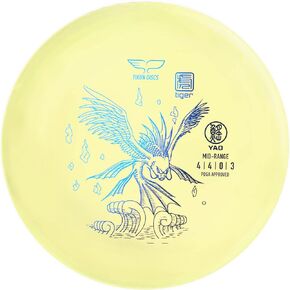 قرص جولف متوسط ​​المدى معتمد من Yikun PDGA 165-175 جرام| لعبة غولف متوسطة المدى قابلة للتجاوز للألعاب الخارجية والمنافسة [قد يختلف لون ظل ديكس]