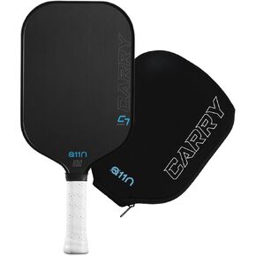 A11N 2024 Carry C7 Pickleball Paddle with Paddle Cover - Carbon Fiber Surface - Minimalistic Style
