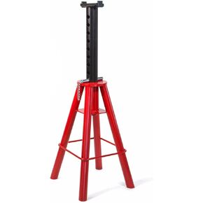 Stark 10-Ton High Jack Stand Pin Type Stand 10-Ton (20,000 lb) Capacity 32" to 48" Adjustable Height, Red in Kuwait