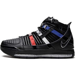 Nike Men's Zoom Lebron III QS Black/Metallic Silver (DO9354 001)