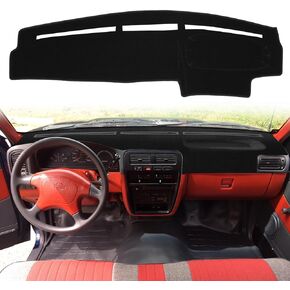 غطاء لوحة القيادة غطاء لوحة القيادة وسادة مخصصة تناسب 1994-1997 Nissan Hardbody D21 Pickup Truck / 1994 1995 Pathfinder (أسود) in Kuwait