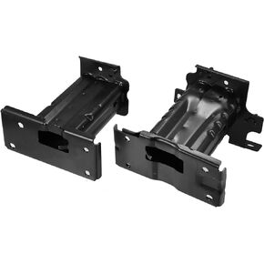 X AUTOHAUX 1 Pair Front Left and Right Side Bumper Bracket for Nissan Rogue 2014-2019 for Nissan Rogue Hybrid 2017-2019 622104BA0A 622114BA0A