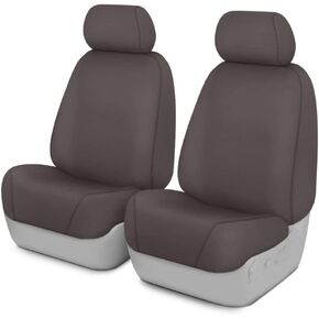 COVERCRAFT SS2412PCGY Gray Bucket Seat Cover for Ford F150 '09, Grey