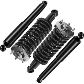 ECCPP Complete Struts Front and Rear Pair Strut Spring Assembly Shock Absorber for 2005-2014 for Nissan Frontier Set of 4 in Saudi Arabia