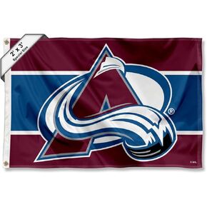 Colorado Avalanche Small 2x3 Foot Banner Flag