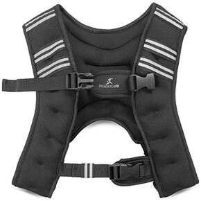 ProsourceFit Exercise Weighted Training Vest - Black