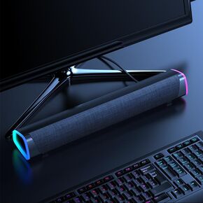 Bluetooth Speaker, Wired/Bluetooth Dual Use, 360° Stereo Sound Desktop Audio subwoofer Antimagnetic Speaker, for Home Gaming Party Outdoor Beach Birthday Gift