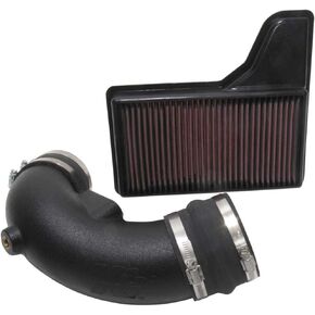K&N Dryflow Cold Air Intake Kit: Easy to Clean, Oil-Free Air Filter, Guaranteed to Increase Horsepower up to 11 HP: Compatible with 5.0L, V8, 2018-2023 FORD (Mustang GT), 30-2605