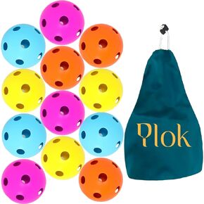 Pickleball Balls - Pickleballs Pickle Ball Set Outdoor Pickleball Balls Indoor Pickleball Balls Pickle-Ball Equipment Racketball Ball Sport Balls Pickleball Gifts - Pickleballs for Outdoor Play in Saudi Arabia