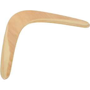 1/2PCS Boomerang for Adults Wood Boomerang Handmade Craft Classic L Shaped Boomerang Plaything Fast Catch Boomerang for Women and Men Boomerang(1PCS)