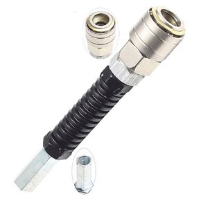 DIY 3XLR to Vac-u-Lock Electric Motion Saw Accessories Adapter Connector Interfaces for Different Reciprocating Machine with Powerful Spring (3XLR to Vac-u-Lock)