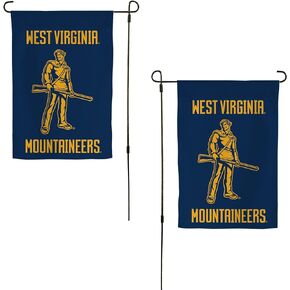 Desert Cactus West Virginia University Garden Flag WVU Mountaineers Banner 100% Polyester (Design H)