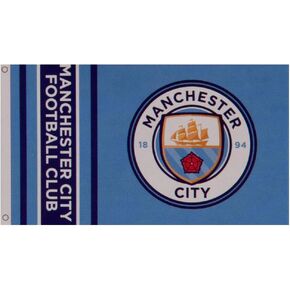 Manchester City FC Authentic EPL Flag