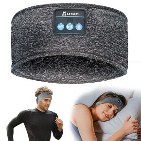 Bluetooth Headphones, Sleep Headphones Headband Wireless for Sleeping Side Sleepers - adjustable sleep headphone, and Bluetooth Headbands for Women Men (Blue)