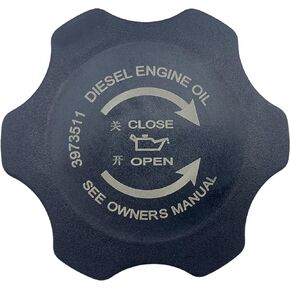 New Engine Oil Fill Cap 3973511 3968202 Compatible with Dodge 2003-2007 Ram 2500 3500 Cummins Engine 5.9L or 6.7L 1998.5-2017