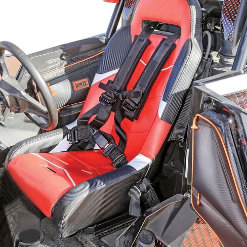 أكياس الأبواب الجانبية Goldfire RZR RS1، وحقيبة باب مقاعد UTV للطرق الوعرة ومجموعة مسند الذراع لبولاريس RS1 (الأنابيب الزرقاء) in Saudi Arabia